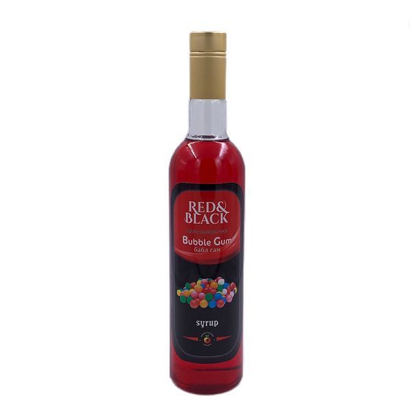 СИРОП RED&BLACK &ldquo;БАБЛ ГАМ&rdquo;, 0,7 Л (0,9 КГ) 770001904 фото