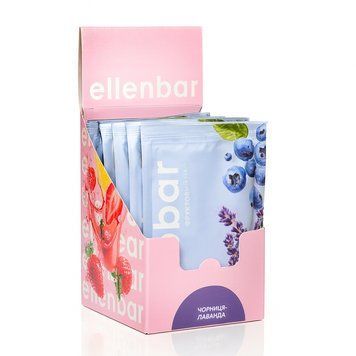 Чай стік ШОУБОКС 12шт Ellenbar чорниця -лаванда 50г 770020032 фото