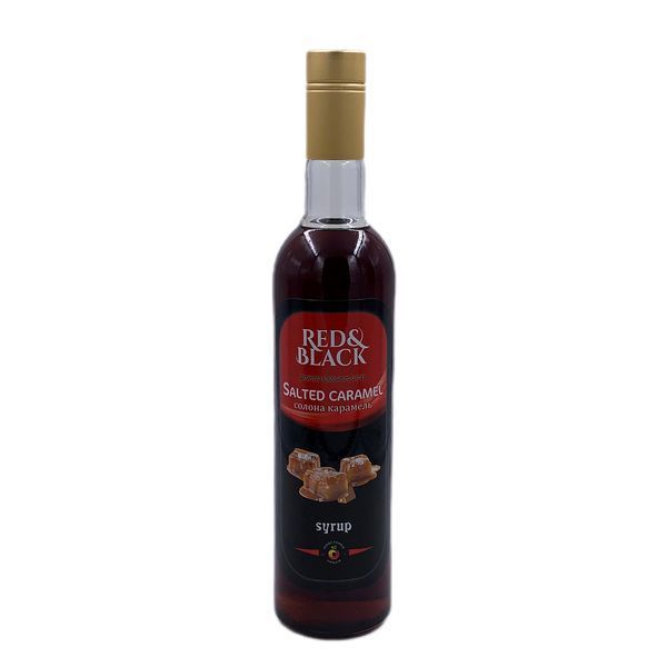 СИРОП RED&BLACK &ldquo;СОЛОНА КАРАМЕЛЬ&rdquo;, 0,7 Л (0,9 КГ) 770001931 фото