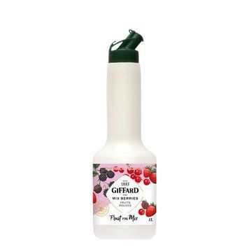 ПЮРЕ ФРУКТОВИЙ МІКС GIFFARD (ЖИФАР) "МІКС ЯГІД", 1Л 770014004 фото