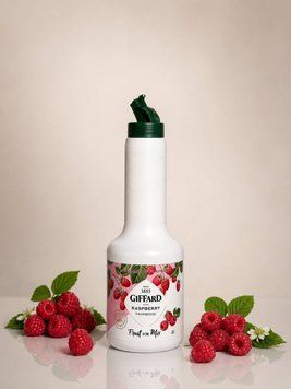 ПЮРЕ ФРУКТОВИЙ МІКС GIFFARD (ЖИФФАР) &ldquo;МАЛИНА&rdquo;, 1 Л 202165 фото