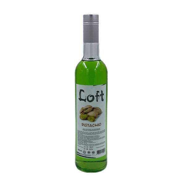 СИРОП LOFT (ЛОФТ) &laquo;ФІСТАШКА&raquo;, 0.7 Л (0.9 КГ) 770002635 фото
