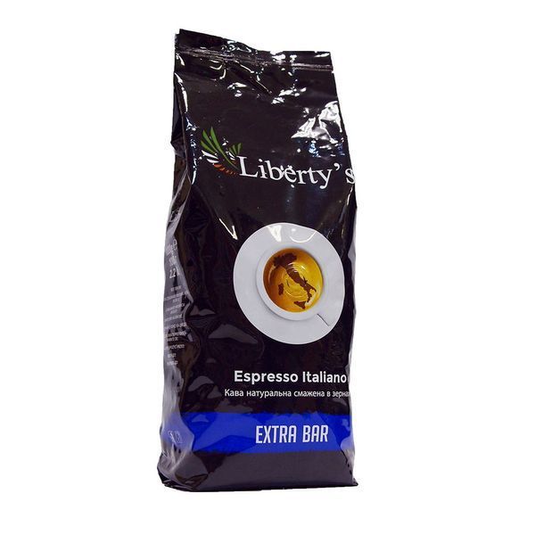 КАВА В ЗЕРНАХ &ldquo;LIBERTY`S EXTRA BAR&rdquo;, 1 КГ 770000514 фото
