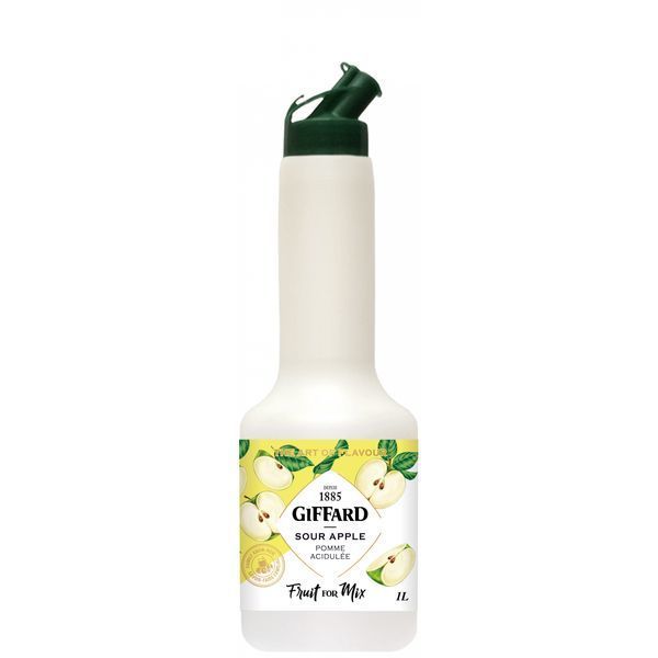 ПЮРЕ ФРУКТОВИЙ МІКС GIFFARD (ЖИФФАР) &ldquo;КИСЛЕ ЯБЛУКО&rdquo;, 1 Л 770011774 фото